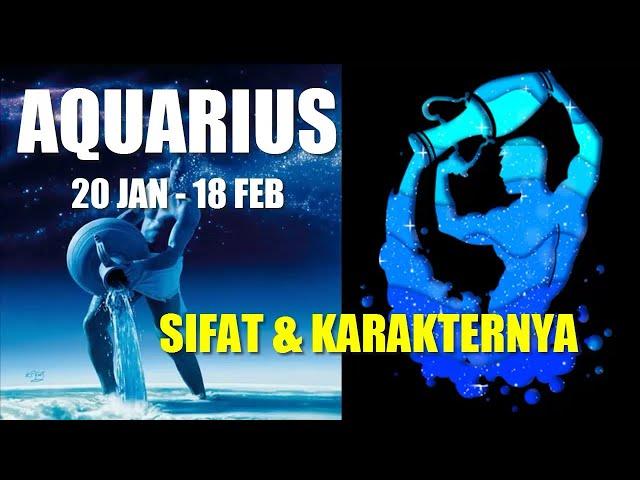 ZODIAK AQUARIUS SIFAT DAN KARAKTERNYA