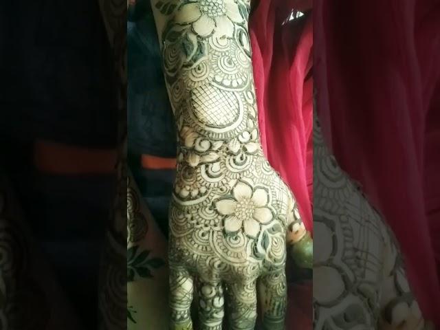 Trending styles mehndi design 2024#shortvideo #ytshorts