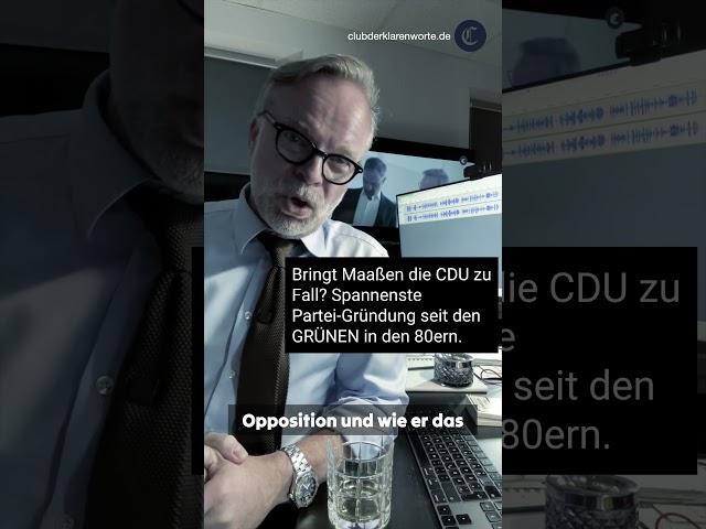 Bringt er die CDU/CSU zu Fall?