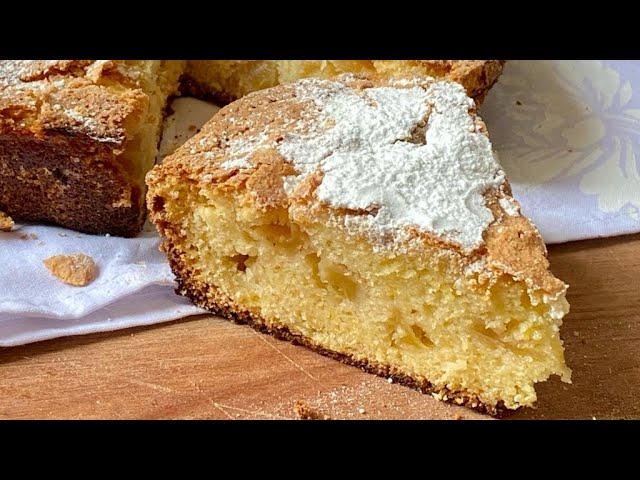 Torta 1 2 3 fácil de manzana  SIN BALANZA SIN manteca