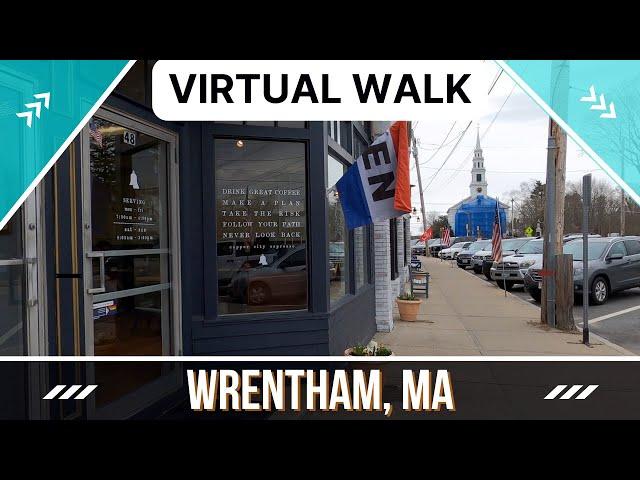 Wrentham, MA - Idyllic New England Town Center and Town Common - Walking Tour