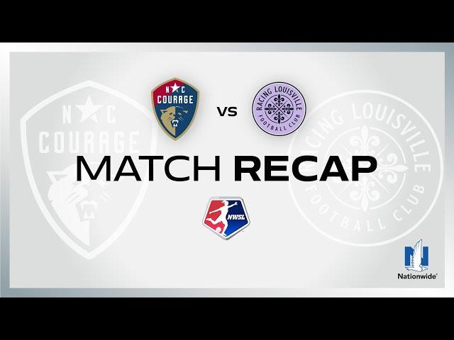 FULL HIGHLIGHTS | North Carolina Courage vs. Racing Louisville FC