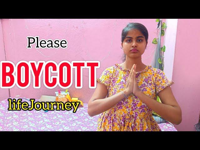 Please Boycott My Channel  // lifeJourney