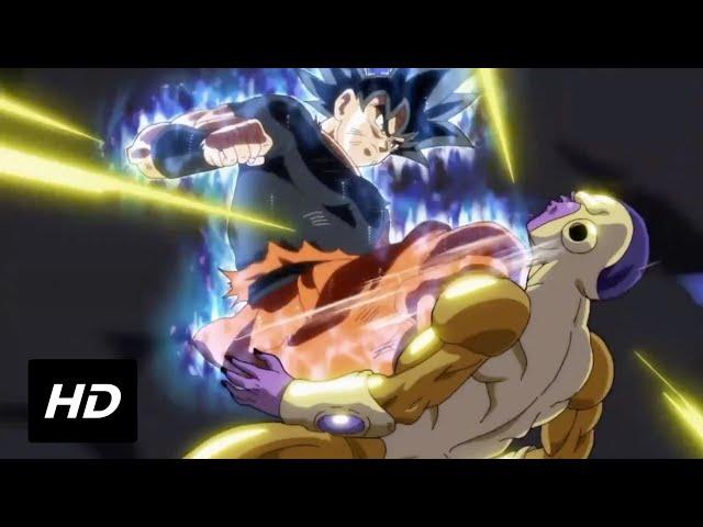 Son Goku usa su ultra instinto frente a Golden Freezer - La resurrección de F (EDIT) Dragon Ball Z