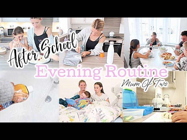 AFTER SCHOOL EVENING ROUTINE // BACK TO SCHOOL 2020 // MUM OF 2