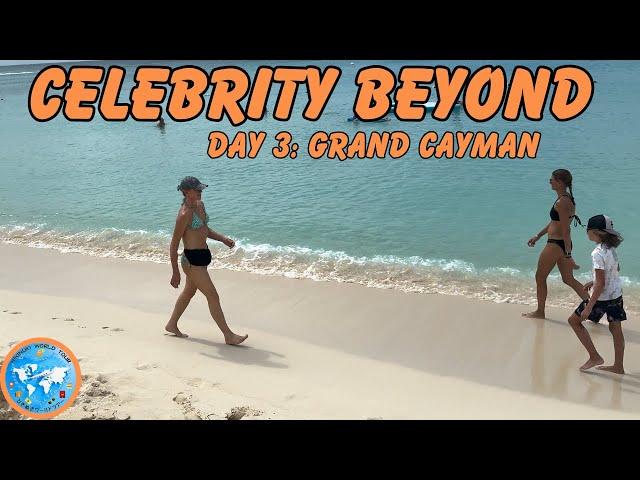 Celebrity Beyond | Day 3 | Grand Cayman | 7 Mile Beach    4K