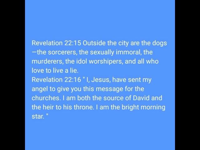 Revelation 22:15-16 #youtube #trending #affirmations #quotes #fyp #foryou #love #truth #jesus