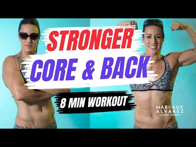 20-Min Core & Back Routine – Warm-Up, Workout & Stretch