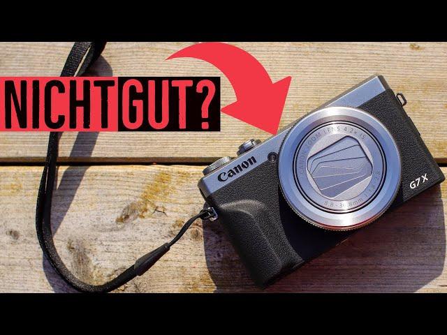 Canon G7X Mark III Test: Nicht gut genug und zu teuer [deutsch]