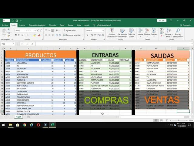 como hacer un INVENTARIO y llevar un CONTROL de ENTRADAS Y SALIDAs |contabilidad emprendedores #2