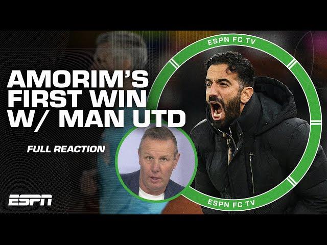 Ruben Amorim's FIRST WIN as Man United manager  FULL REACTION to win vs. Bodo/Glimt | ESPN FC