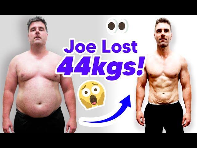 Joe's 44Kg Weight Loss Transformation Story [MUST WATCH!] 