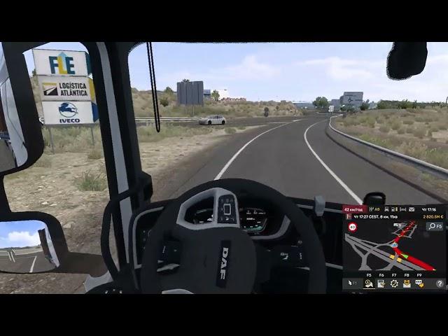 Euro Truck Simulator 2 Доставляємо яблука по Іспанії (18 т) №25