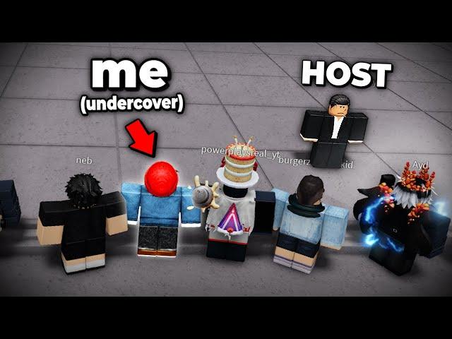 going undercover in a $10,000 robux tournament in the strongest battlegrounds...