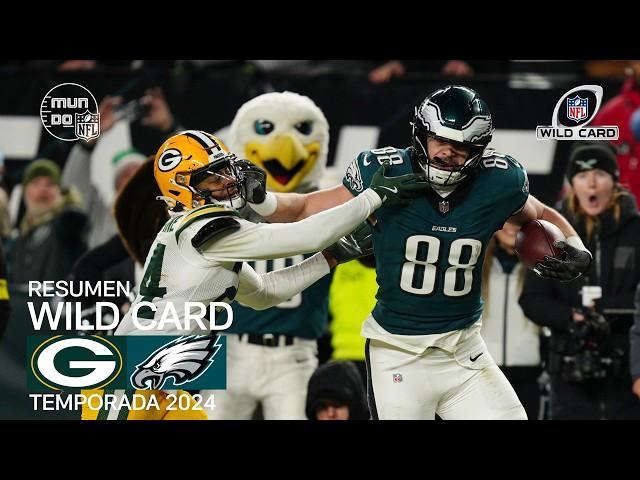 Green Bay Packers vs. Philadelphia Eagles | Resumen en español | NFL highlights - Playoffs 2025