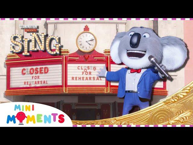 Buster Moon Looses His Theatre!    | Extended Preview | Sing | Movie Moments | Mini Moments