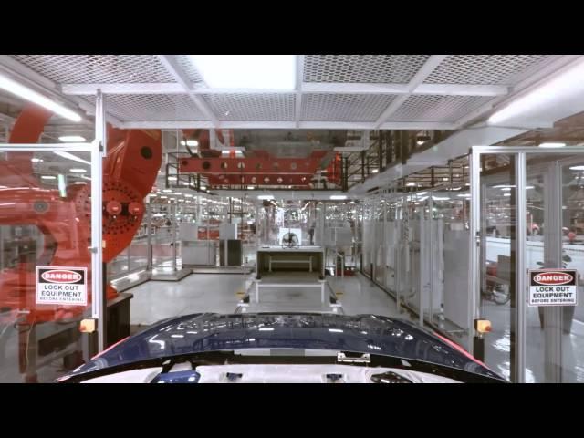 Travel down the Model S production line