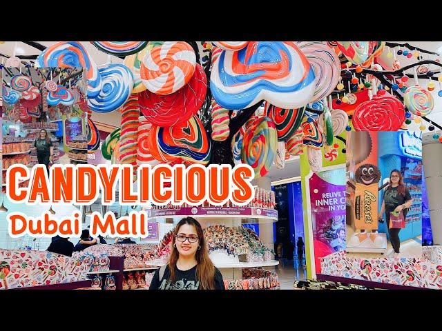 Candylicious in Dubai Mall l Biggest Candy Shop in the World l Largest Candy Store l Lj’s Channel