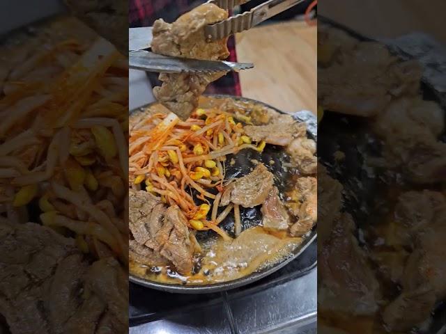 금요일 저녁 돼지물갈비 #명성돼지갈비