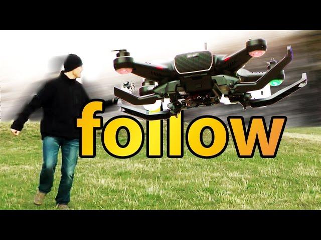 RCSchim haunted by a Ghost! (GPS Follow me), Crash and weak landing gear