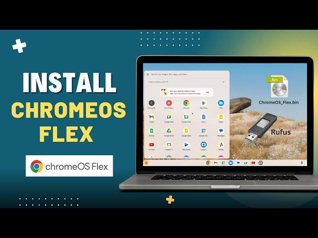 Install ChromeOS Flex on PC/Laptop [without Chromebook Recovery Utility]