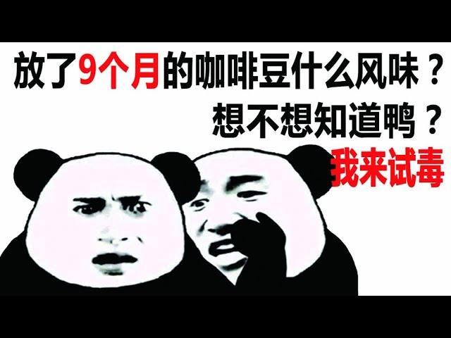 【我来试毒】放了9个月的咖啡豆是什么风味？想不想知道鸭？