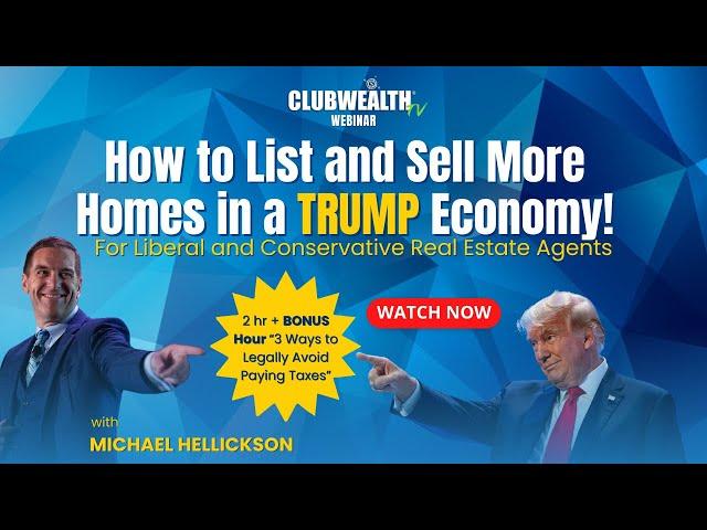 Double Your Real Estate Business in a TRUMP Economy