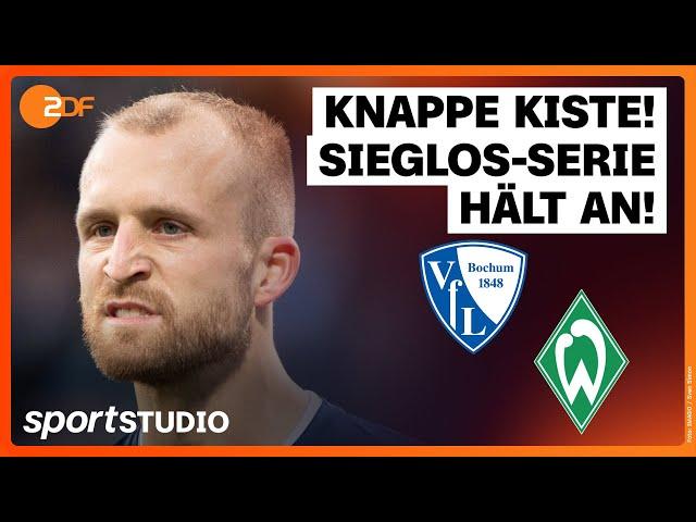 VfL Bochum – SV Werder Bremen | Bundesliga, 13. Spieltag Saison 2024/25 | sportstudio