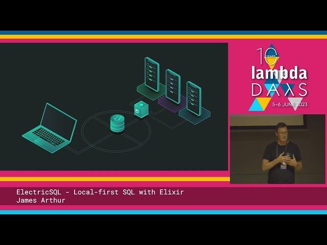 ElectricSQL - Local first SQL with Elixir by James Arthur | Lambda Days 2023