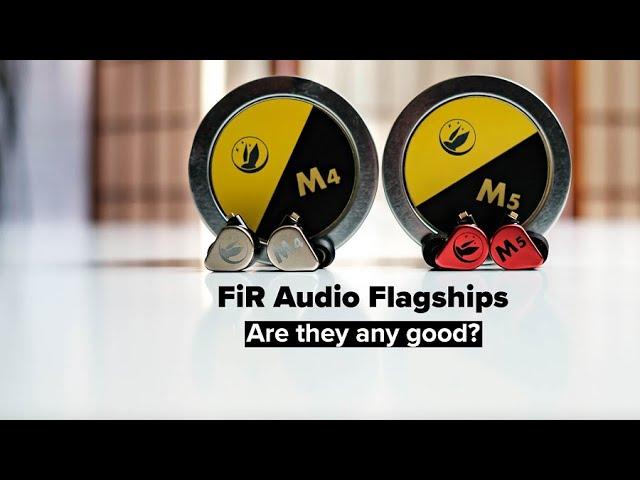 FiR Audio M4 and M5 - new high end in-ear monitors! Are they any good?