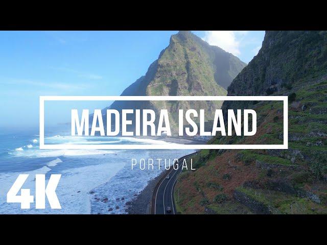Madeira Island Drone View 4K