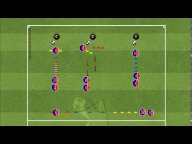 Football Training - Agility Circuit