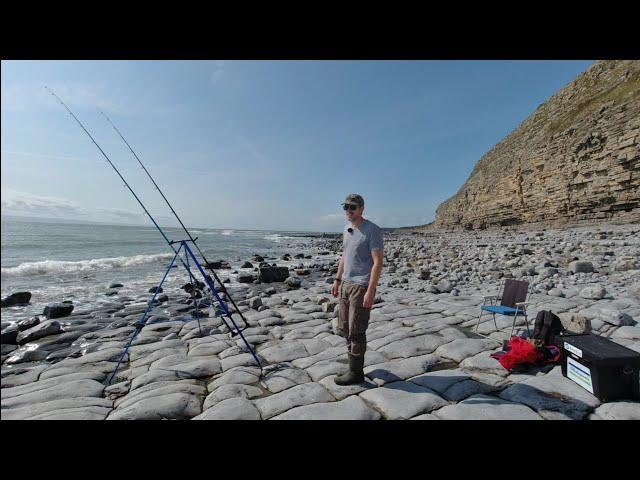 South Wales Shore Fishing - Llantwit Major Beach - Vale Of Glamorgan - Will Bailey Fishing