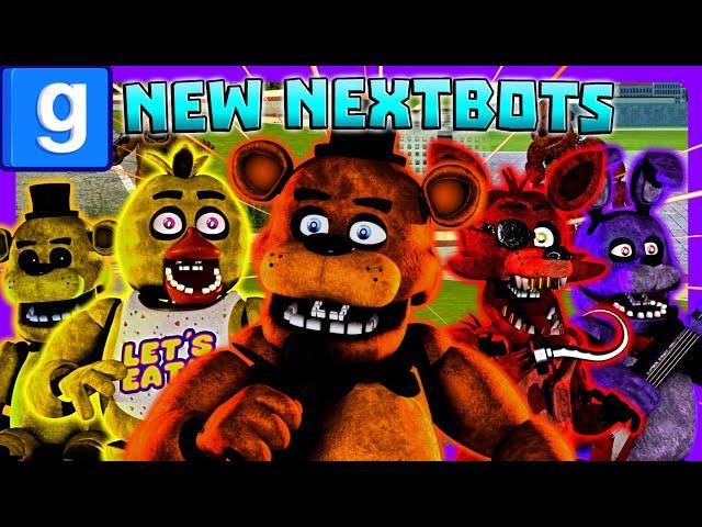 New FNAF1 DrGBase Nextbots! (Addon Review) | GMOD FNAF