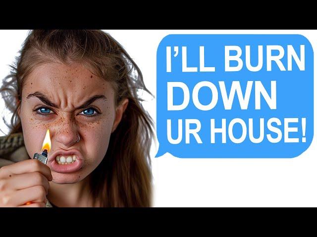 Karen Tries to Burn My House Down! | Reddit Stories