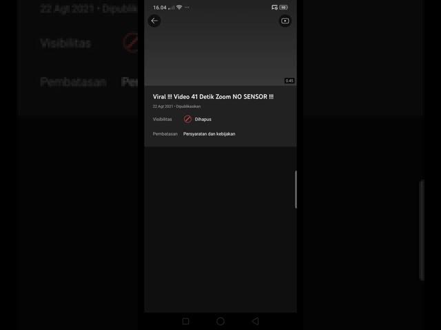 Viral !!! Video 41 Detik Zoom NO SENSOR !!!