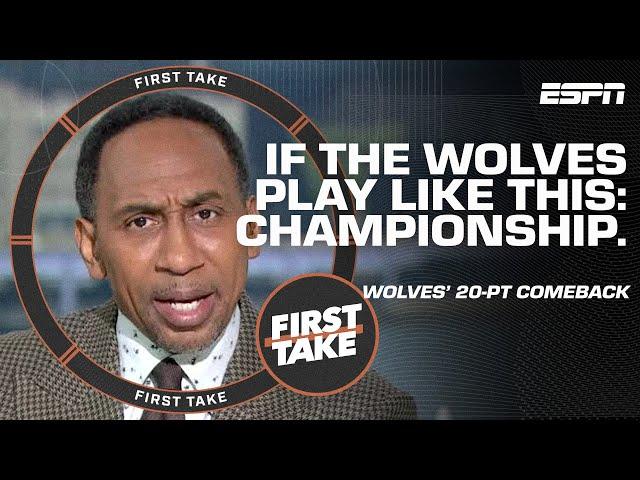 COMEBACK or COLLAPSE?  Stephen A. credits Wolves' DEFENSE as difference maker | First Take