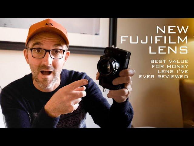 NEW FUJIFILM LENS - best value for money lens I've ever reviewed