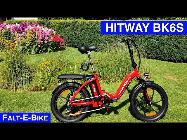 Hitway BK6S - Günstiges Falt-E-Bike - Top oder Flop?