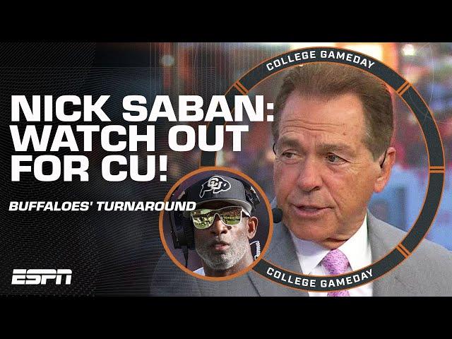 'I LEARNED MY LESSON'  Nick Saban admits Colorado has turned it around | College GameDay