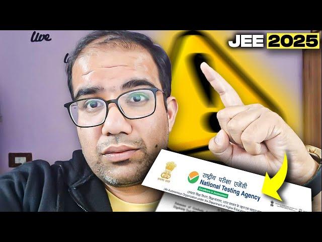 JEE 2025 NTA URGENT Update | Shocking Cutoffs | Expected Marks Vs Percentile | Vinay Shur Sir