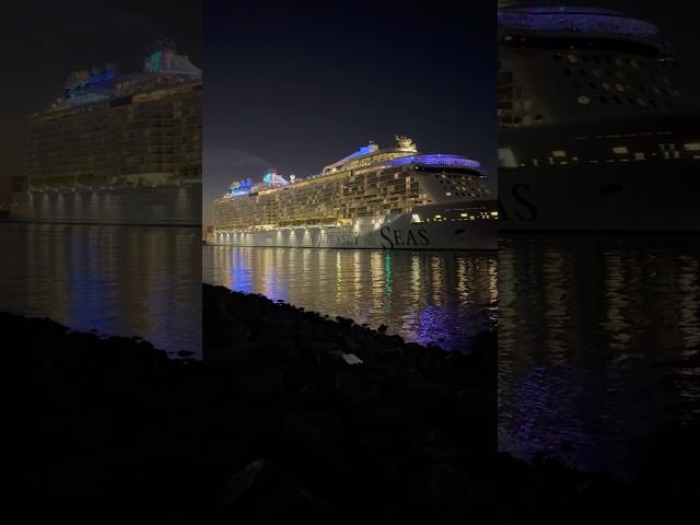 Odyssey of the Seas departing Port Canaveral! #portcanaveral #odysseyoftheseas #royalcaribbean