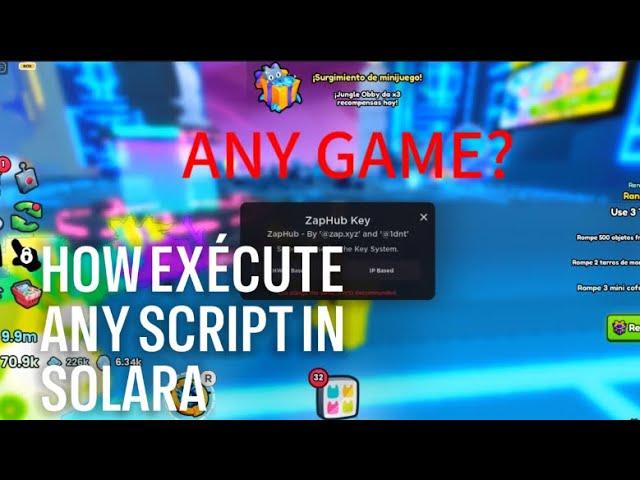 How to make all the scripts work in solara? , BEST EXECUTOR  PC