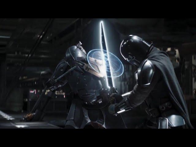 Mando Fights to Keep the Darksaber