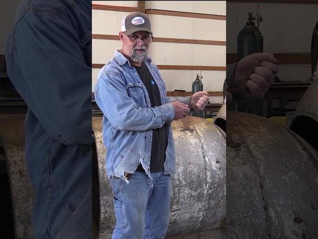 How to check firebox alignment - full video is live #smokerbuilder #bbqsmoker #offsetsmoker