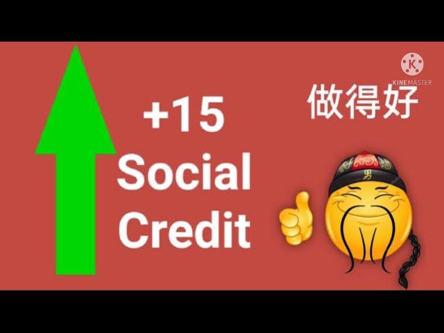 Social credit Meme