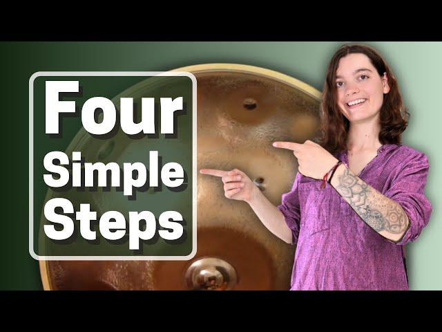 The Viral Formula to Play Beautifully EVERY time | Handpan Tutorial