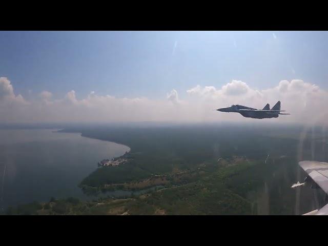 Ukrainian Air Force shows how it uses HARM missiles on a Soviet jet