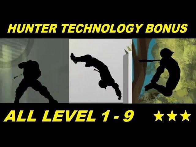 Vector Full - Hunter Mode Technology Park Bonus All Level 1 - 9 HD (All 3 Stars)