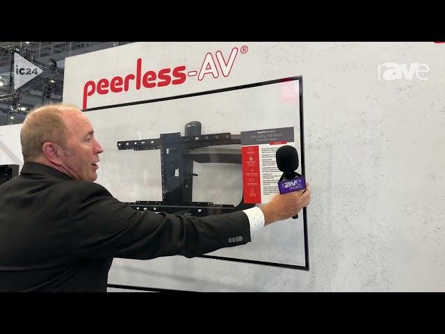 InfoComm 2024: Peerless-AV Showcases Range of SmartMount Articulating Wall Mounts for Displays